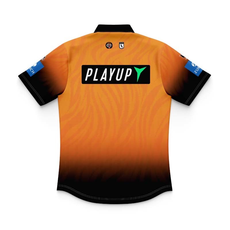 Kid's NRL Wests Tigers 2026 Home Polo Jersey