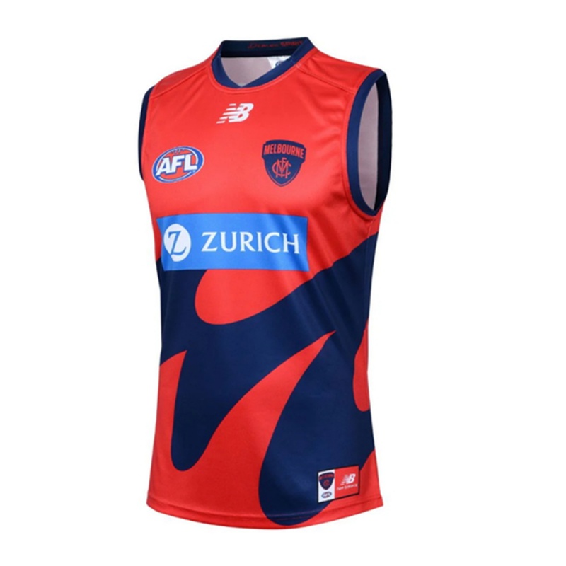 AFL Melbourne Demons 2025 Training Guernsey