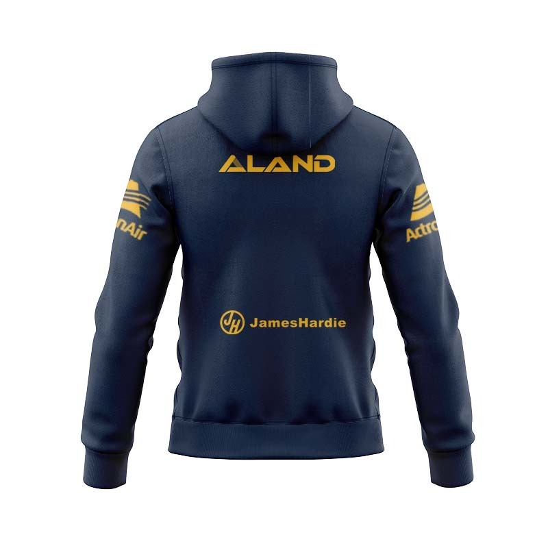 NRL Parramatta Eels 2026 Training Navy Zipper Hoodie