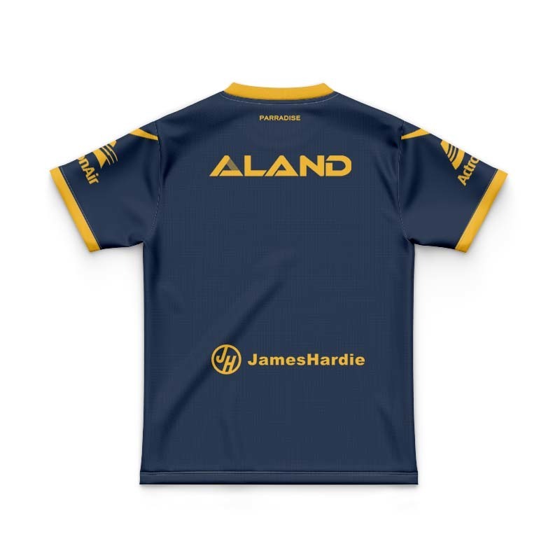 Kid's NRL Parramatta Eels 2026 Training Navy Jersey
