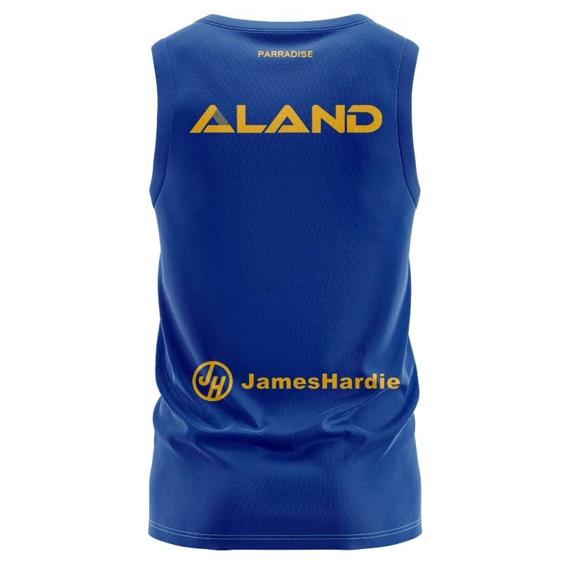 NRL Parramatta Eels 2026 Training Royal Singlet
