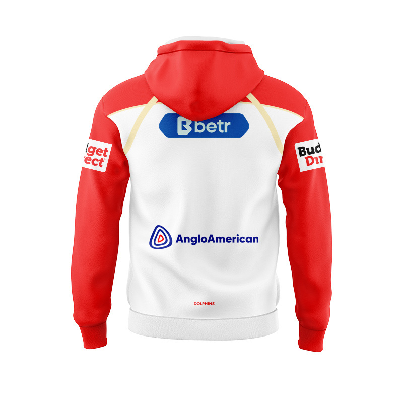 NRL Dolphins 2026 Away Sport Hoodie