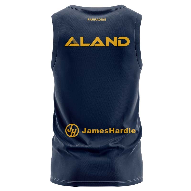 NRL Parramatta Eels 2026 Training Navy Singlet