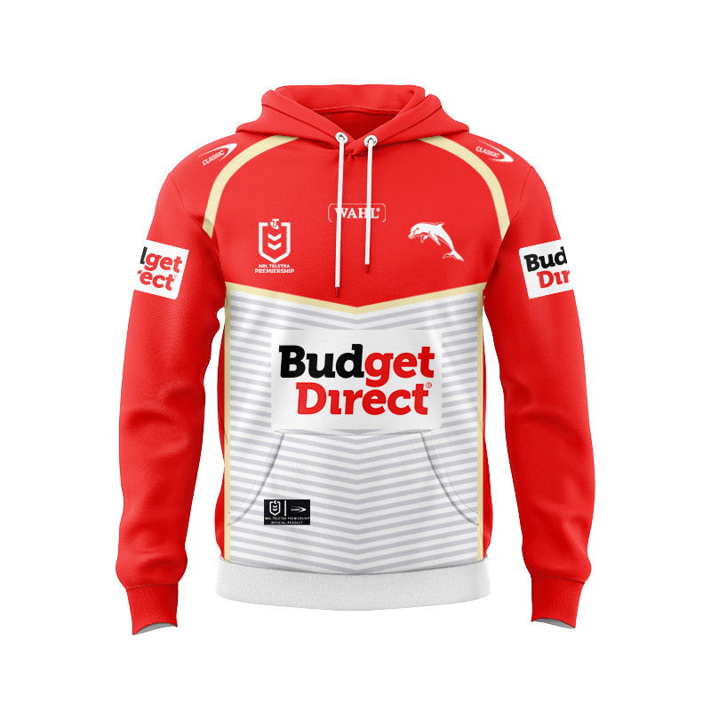 NRL Dolphins 2026 Away Sport Hoodie
