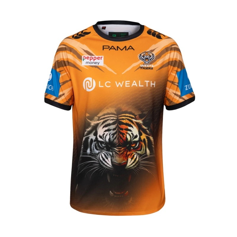 NRL Wests Tigers 2026 Training Jersey