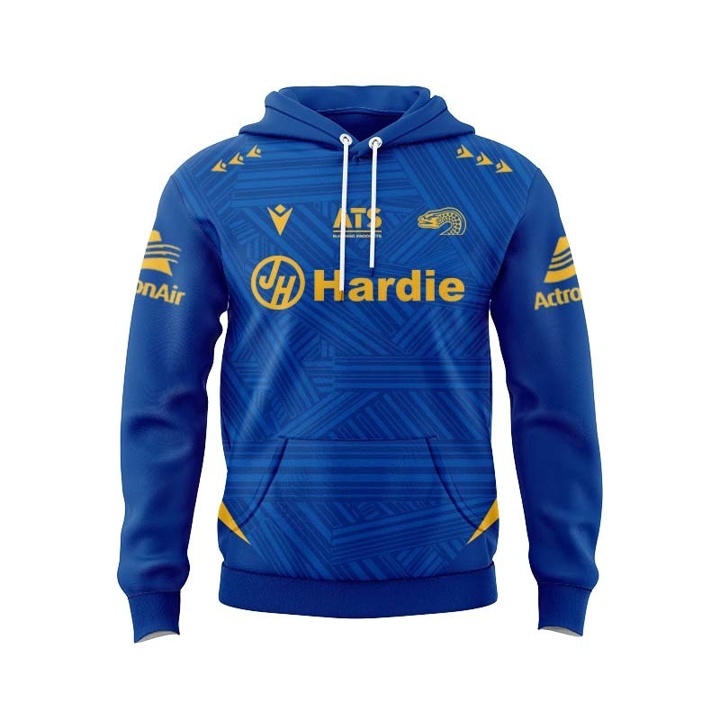 NRL Parramatta Eels 2026 Training Royal Sport Hoodie