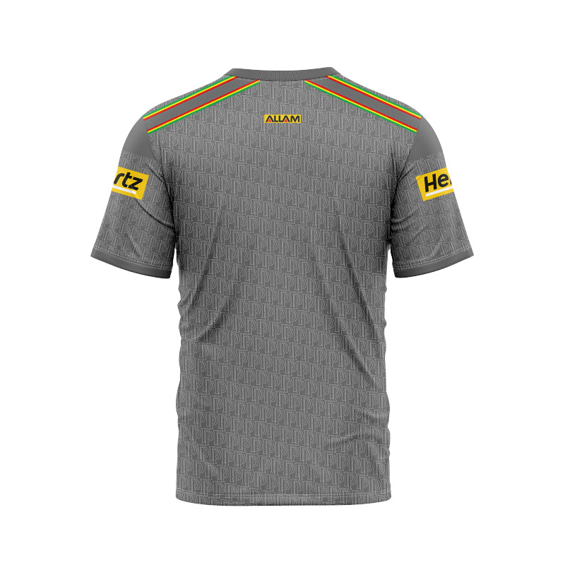NRL Penrith Panthers 2026 Grey Media Tee