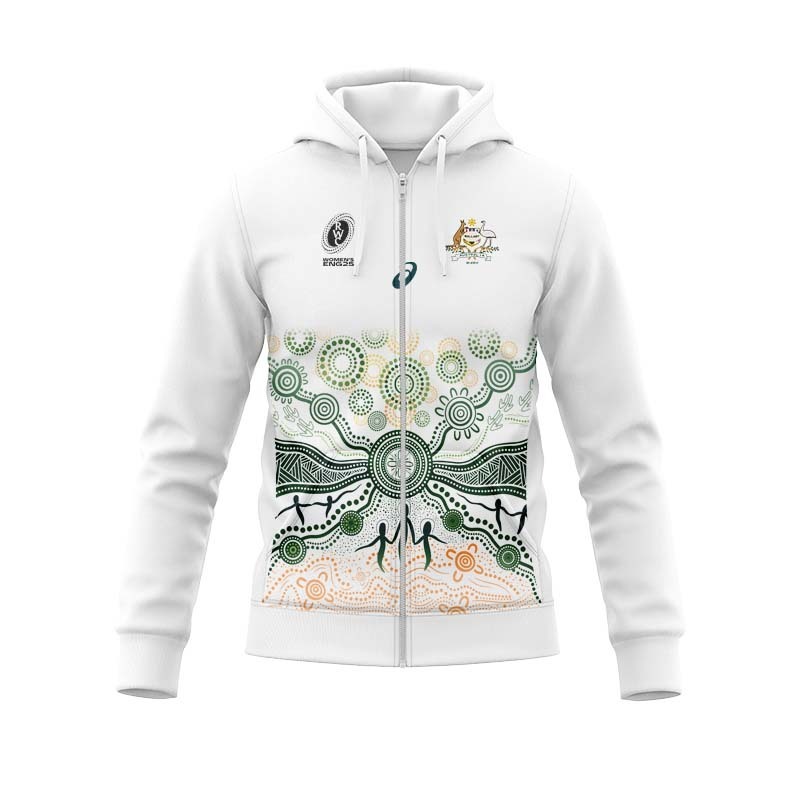 Australian Wallabies 2025 Alternate Zipper Hoodie