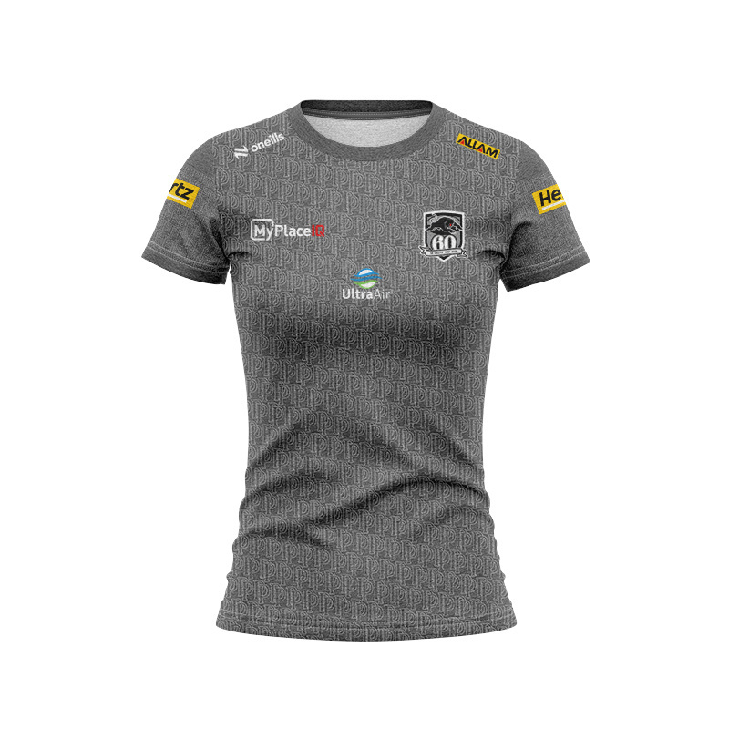 Women's NRL Penrith Panthers 2026 Grey Media Jersey