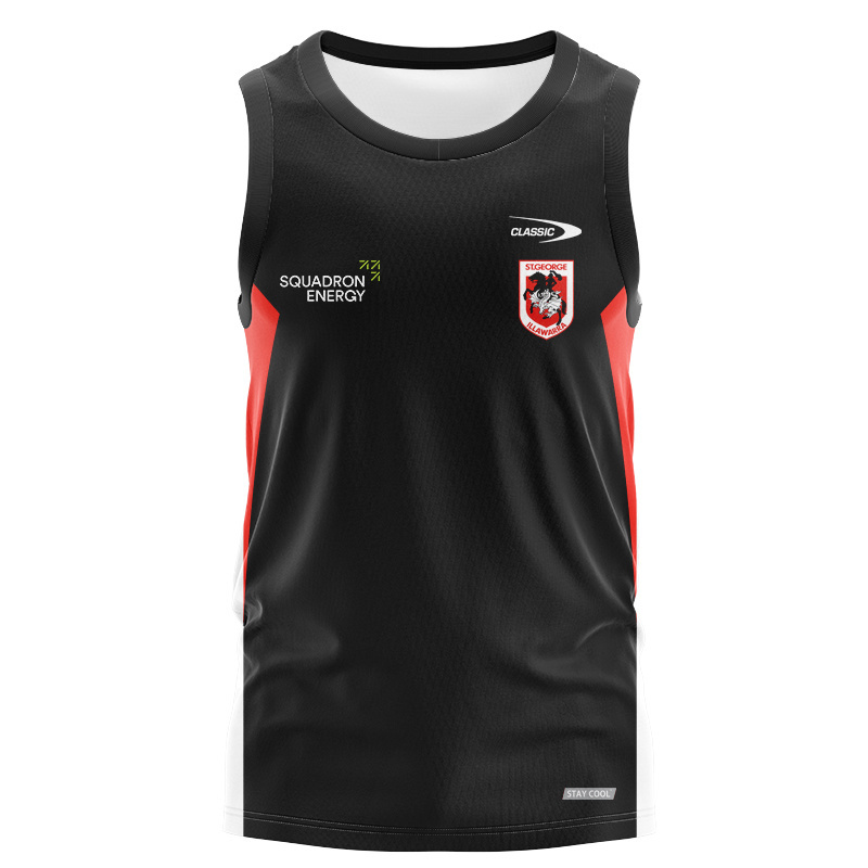 NRL St George Illawarra Dragons 2026 Team Singlet