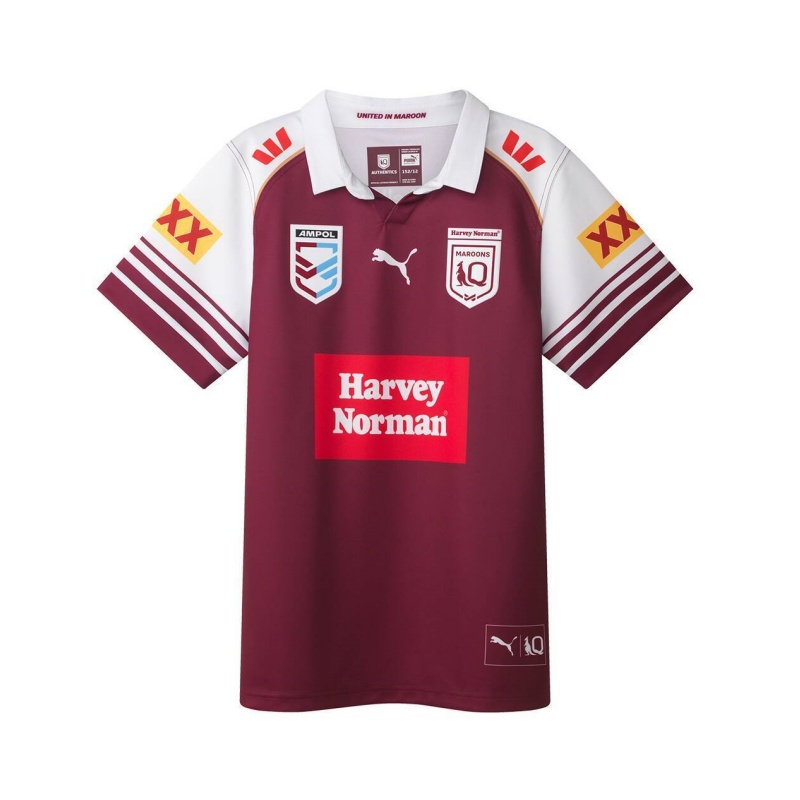 QLD Maroons 2026 WSOO Home Jersey