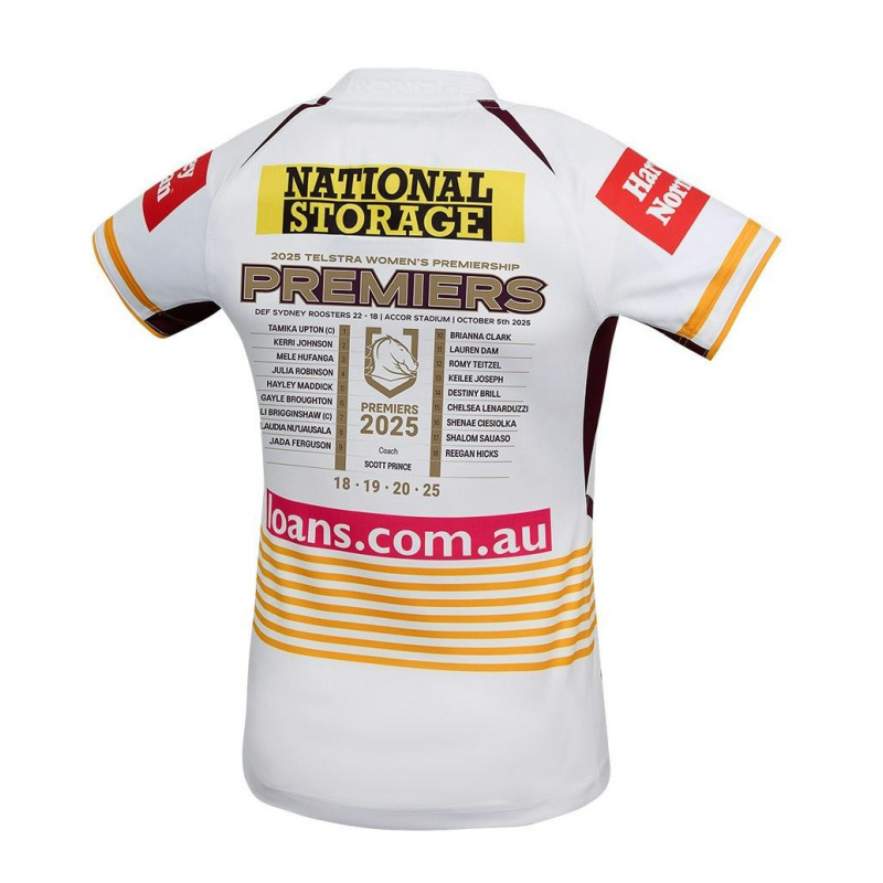 NRL Brisbane Broncos 2026 NRLW Premiers Jersey