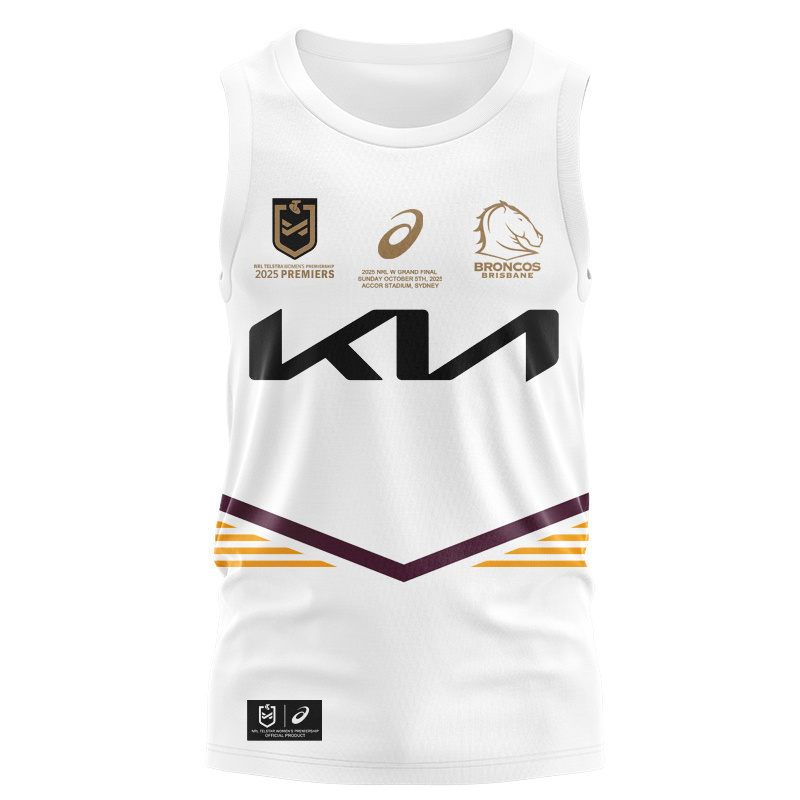 NRL Brisbane Broncos 2026 NRLW Premiers Singlet