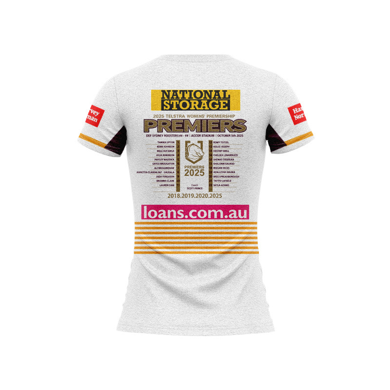 Women's NRL Brisbane Broncos 2026 NRLW Premiers Jersey