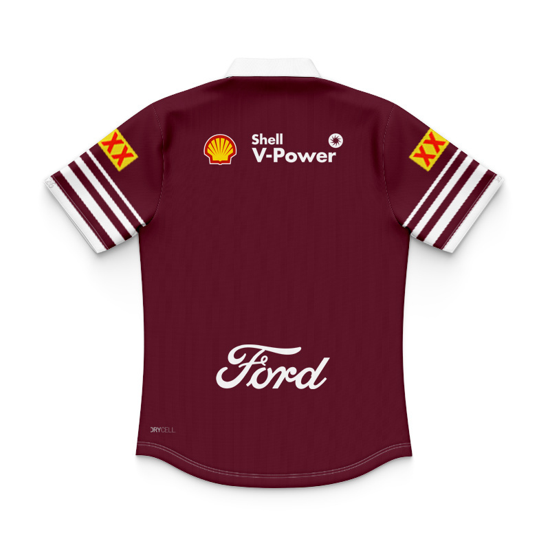 Kid's QLD Maroons 2026 Home Polo Jersey