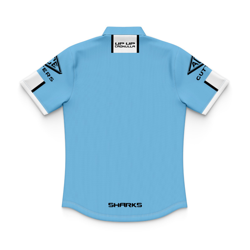Kid's NRL Cronulla-Sutherland Sharks 2026 Players Polo Jersey