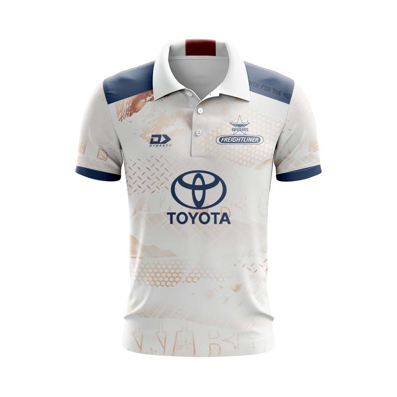 NRL North Queensland Cowboys 2026 Sand Training Polo Shirt