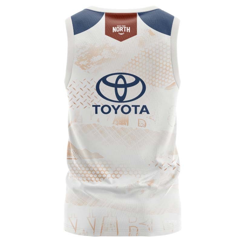 NRL North Queensland Cowboys 2026 Sand Training Singlet
