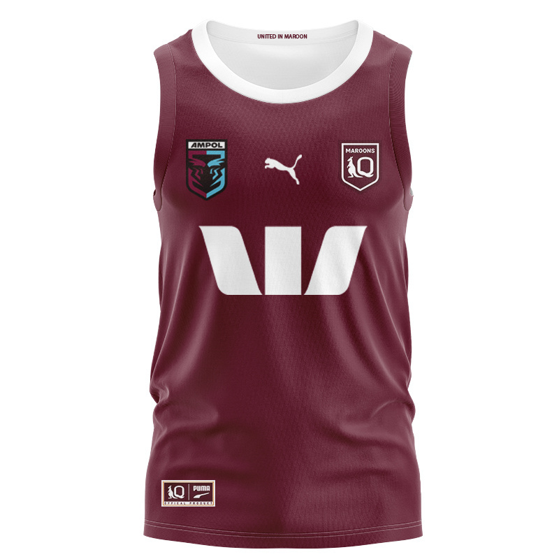 QLD Maroons 2026 Home Singlet