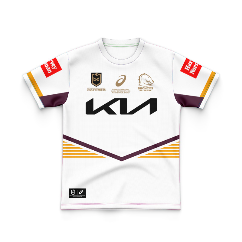 Kid's NRL Brisbane Broncos 2026 NRLW Premiers Jersey