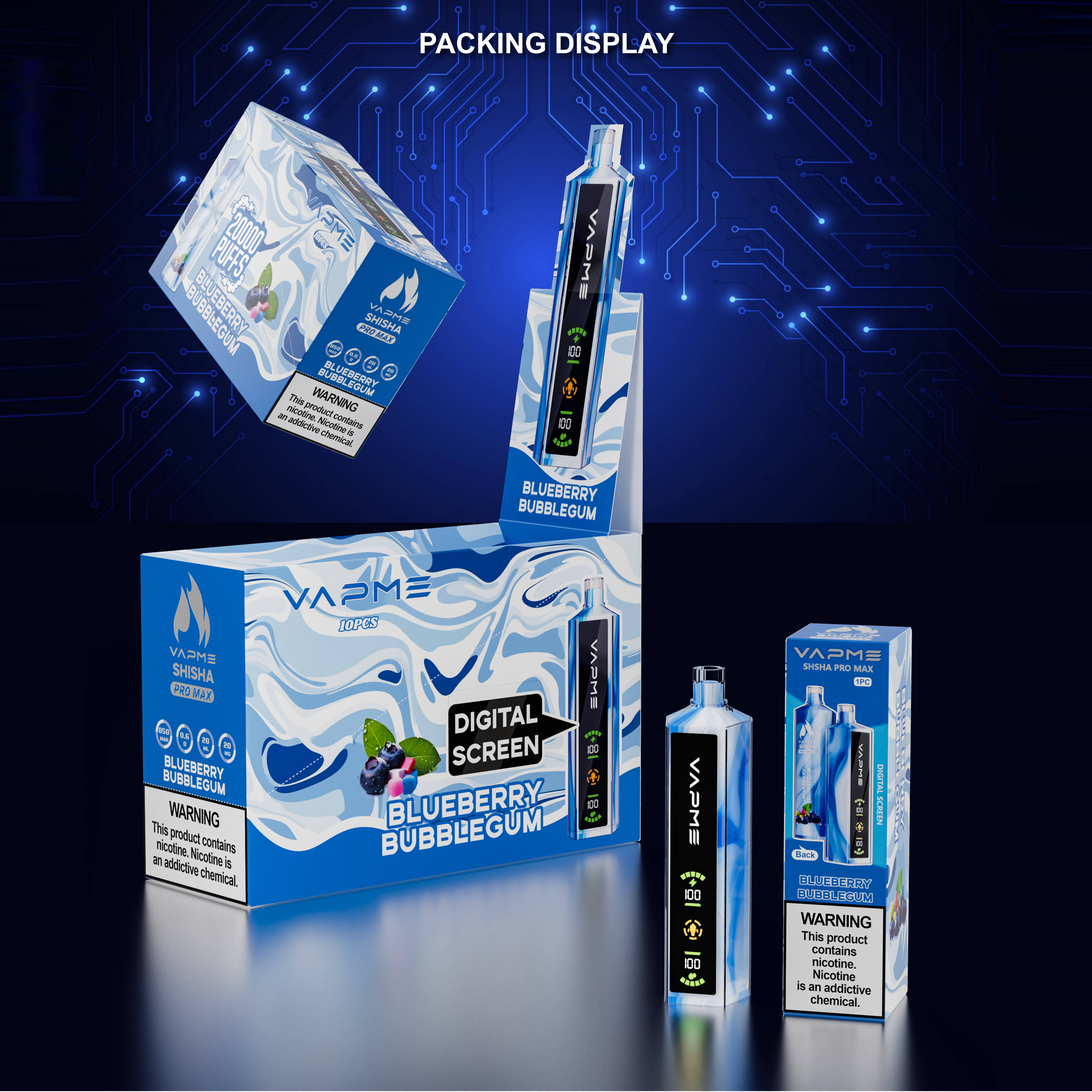 VAPME SHISHA PRO MAX 20000