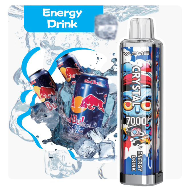 VAPME CRYSTAL 7000 - Energy drink