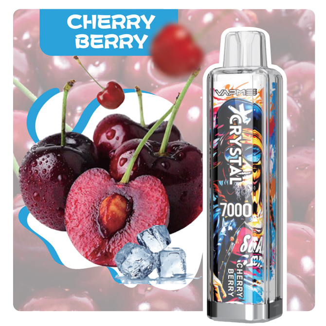 VAPME CRYSTAL 7000 - Cherry berry