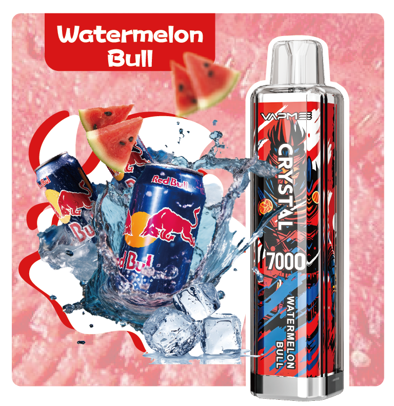 VAPME CRYSTAL 7000 - Watermelon Bull