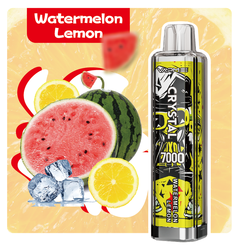 VAPME CRYSTAL 7000 - Watermelon Lemon