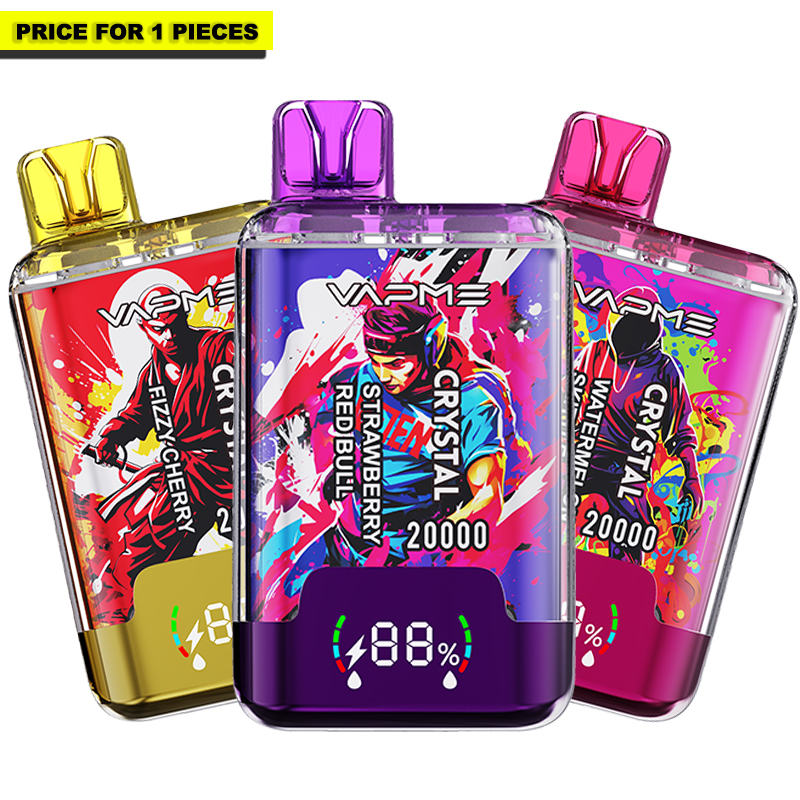 VAPME CRYSTAL 20000 - 20+20 Flavors