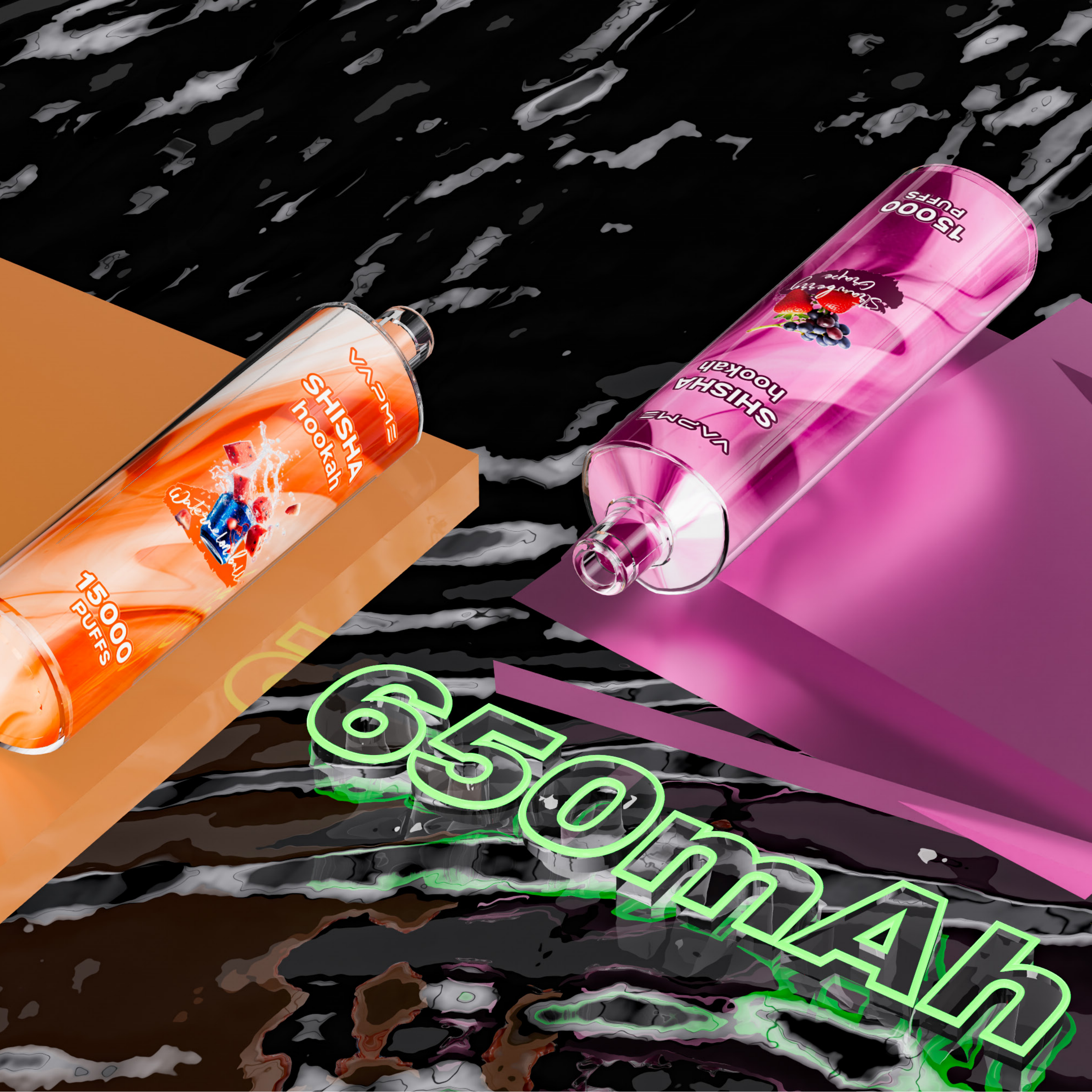 VAPME SHISHA 15000 - 24 Flavor