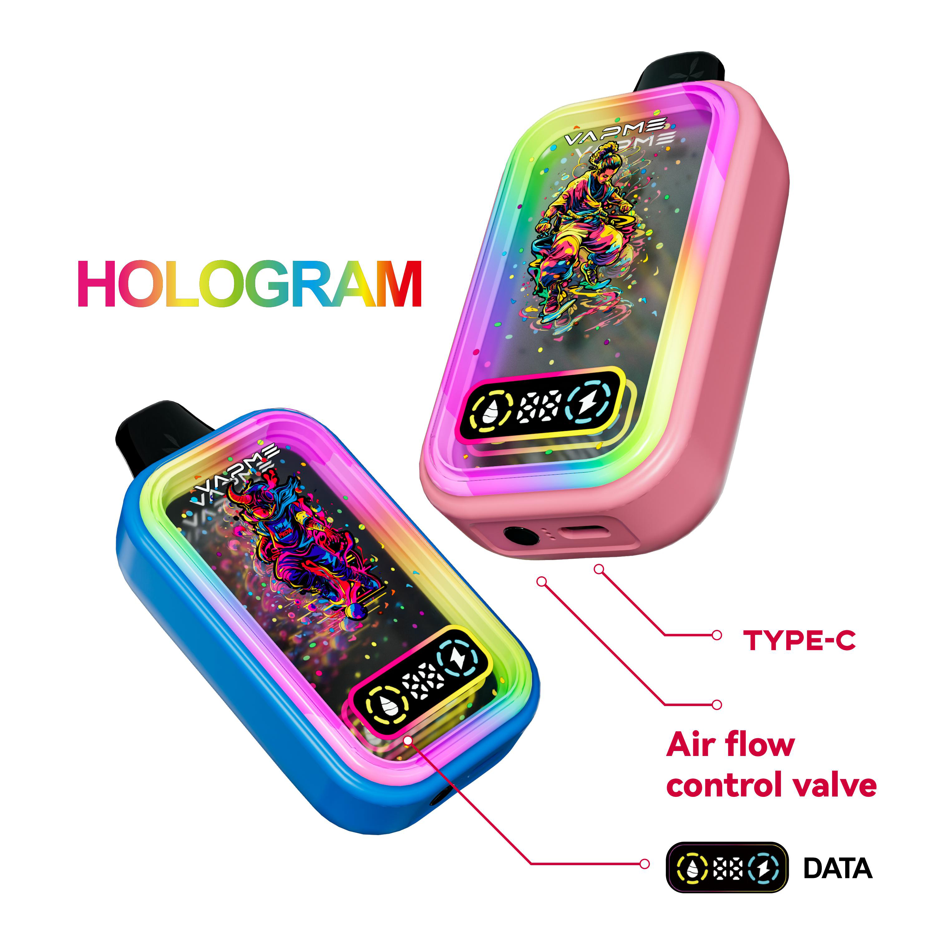 VAPME DIGITAL 30000 - 12 Flavor