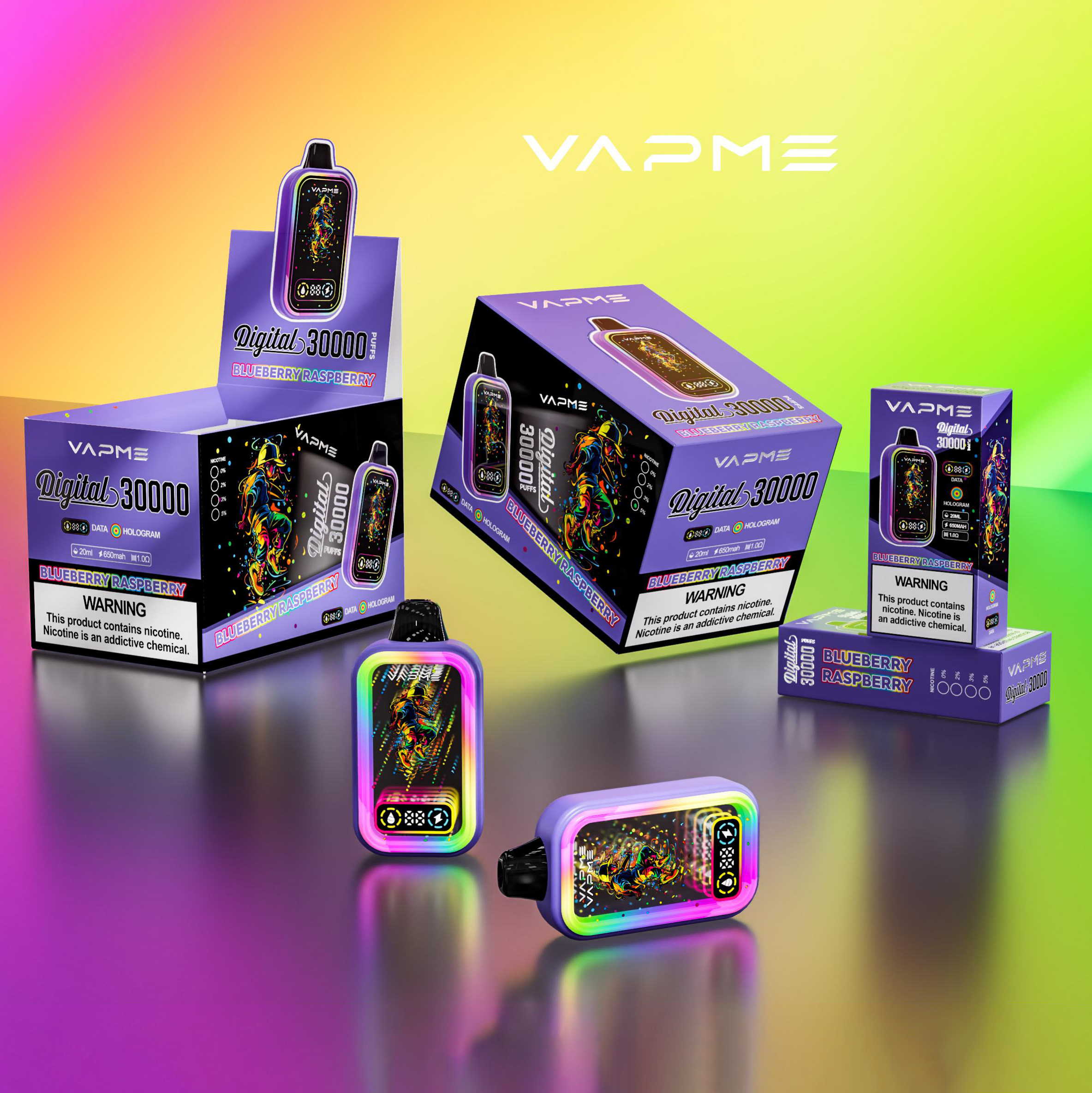 VAPME DIGITAL 30000 - 12 Flavor