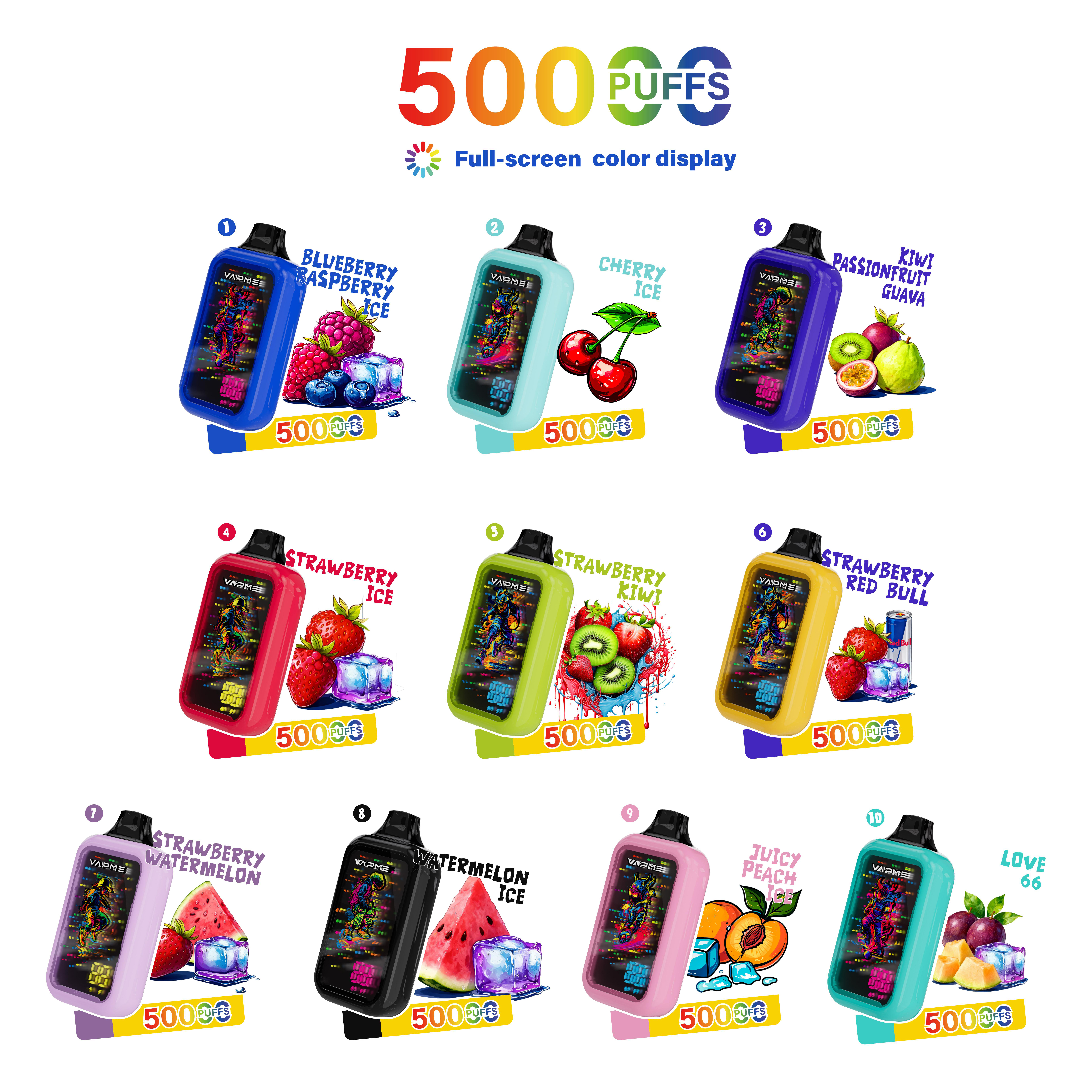 VAPME DIGITAL 50000 - 10 Flavors