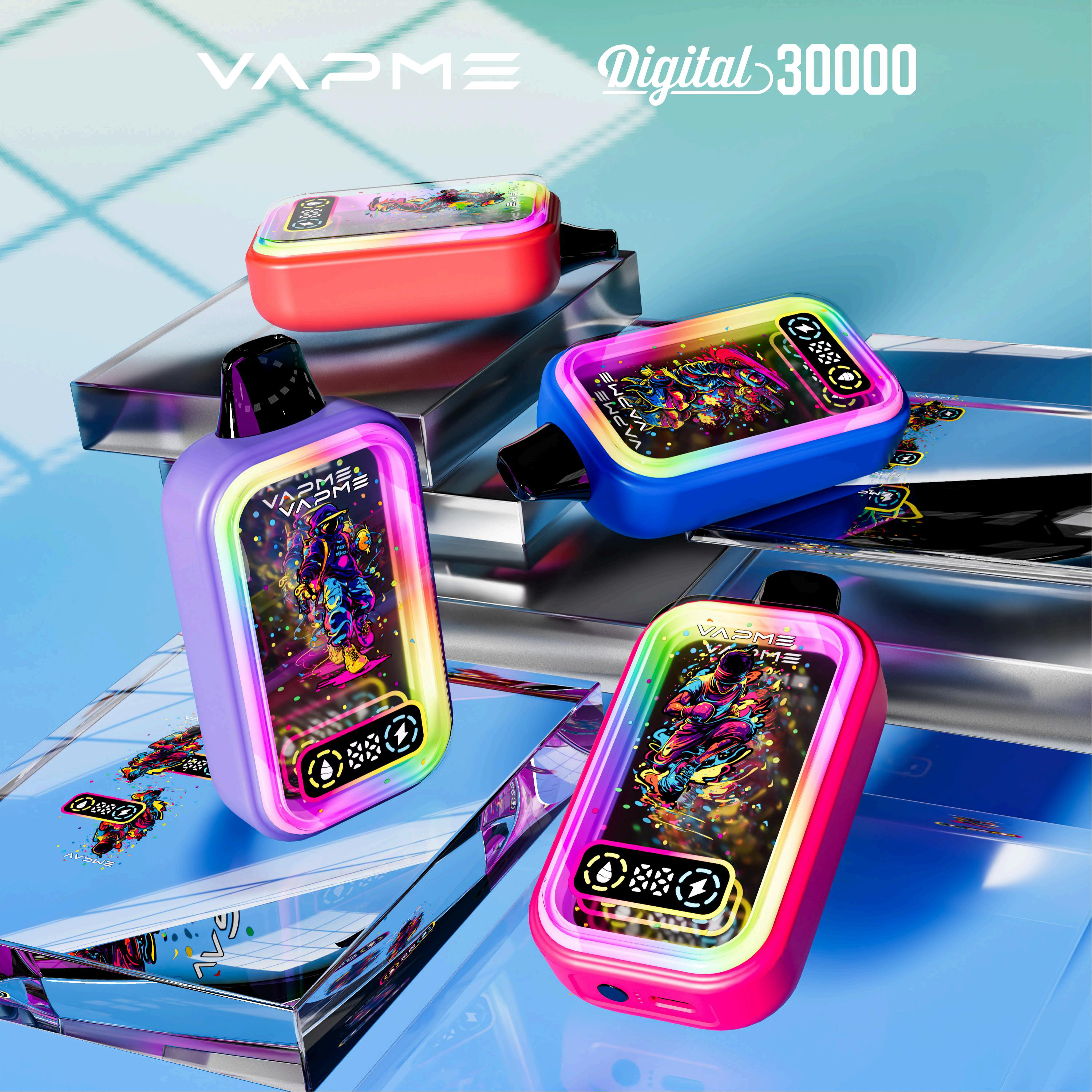 VAPME DIGITAL 30000 - 12 Flavor