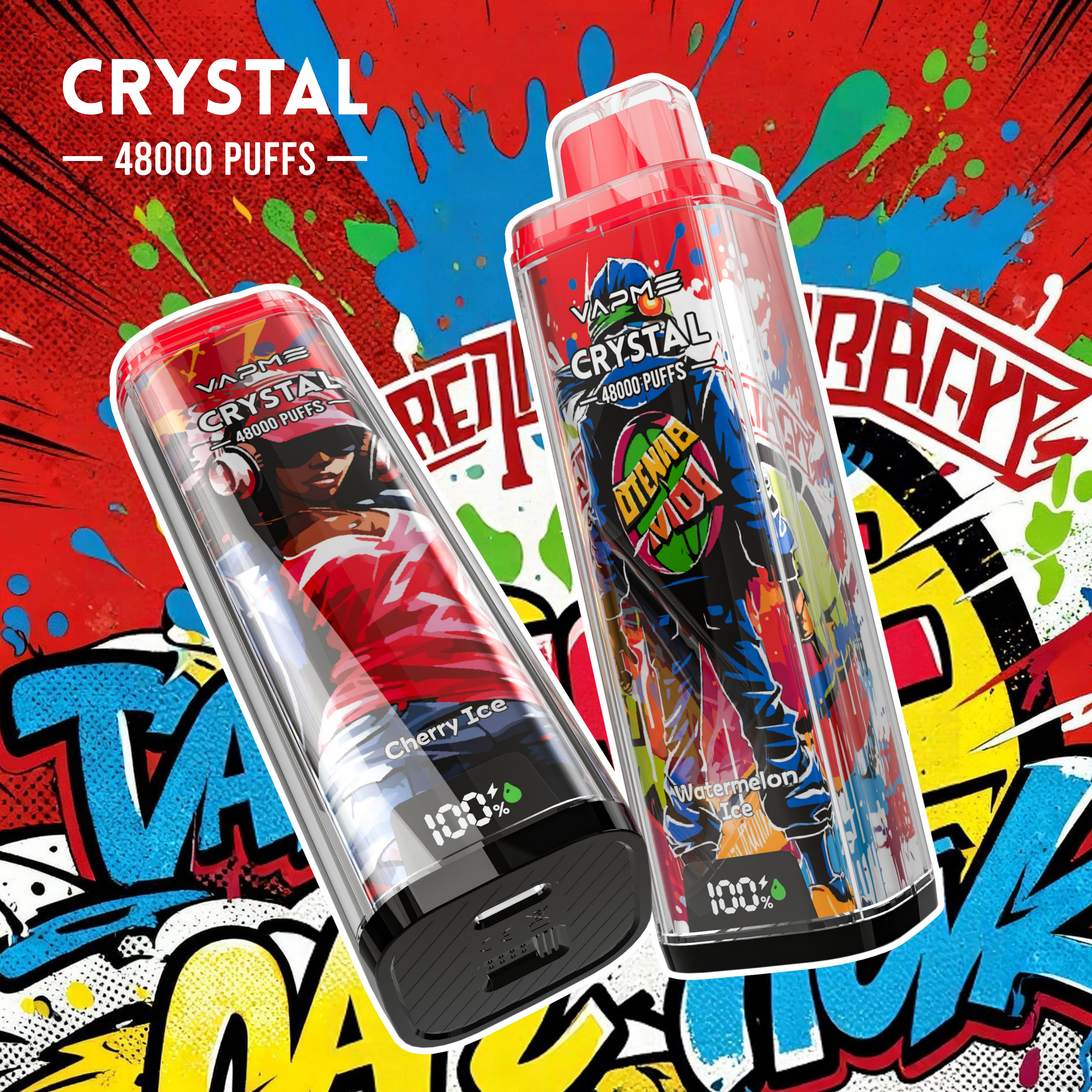 VAPME CRYSTAL 48000 - 20 Flavors