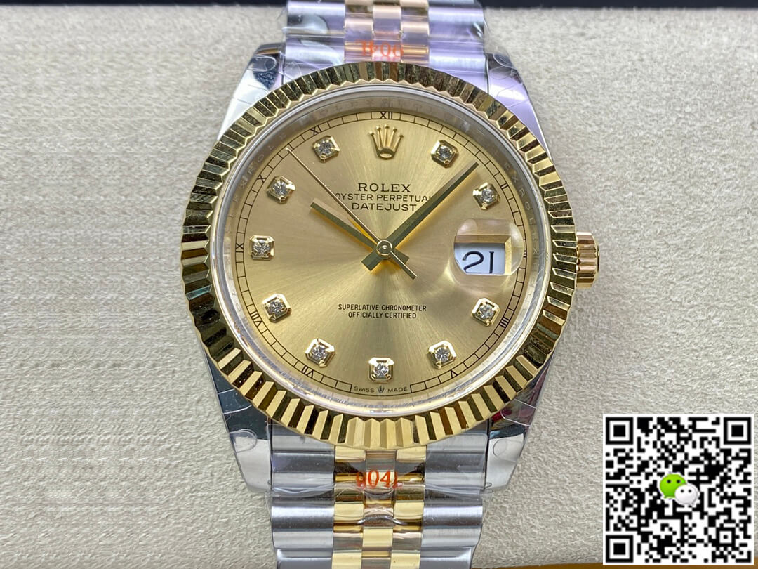 Replica Rolex Datejust M126333-0012 1:1 Best Edition Yellow Gold - DEEPREPS