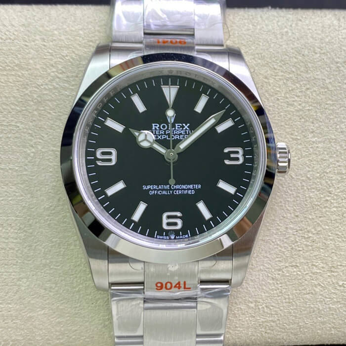 Replica Rolex Explorer M124270-0001 36MM 1:1 Best Edition Black Dial - DEEPREPS