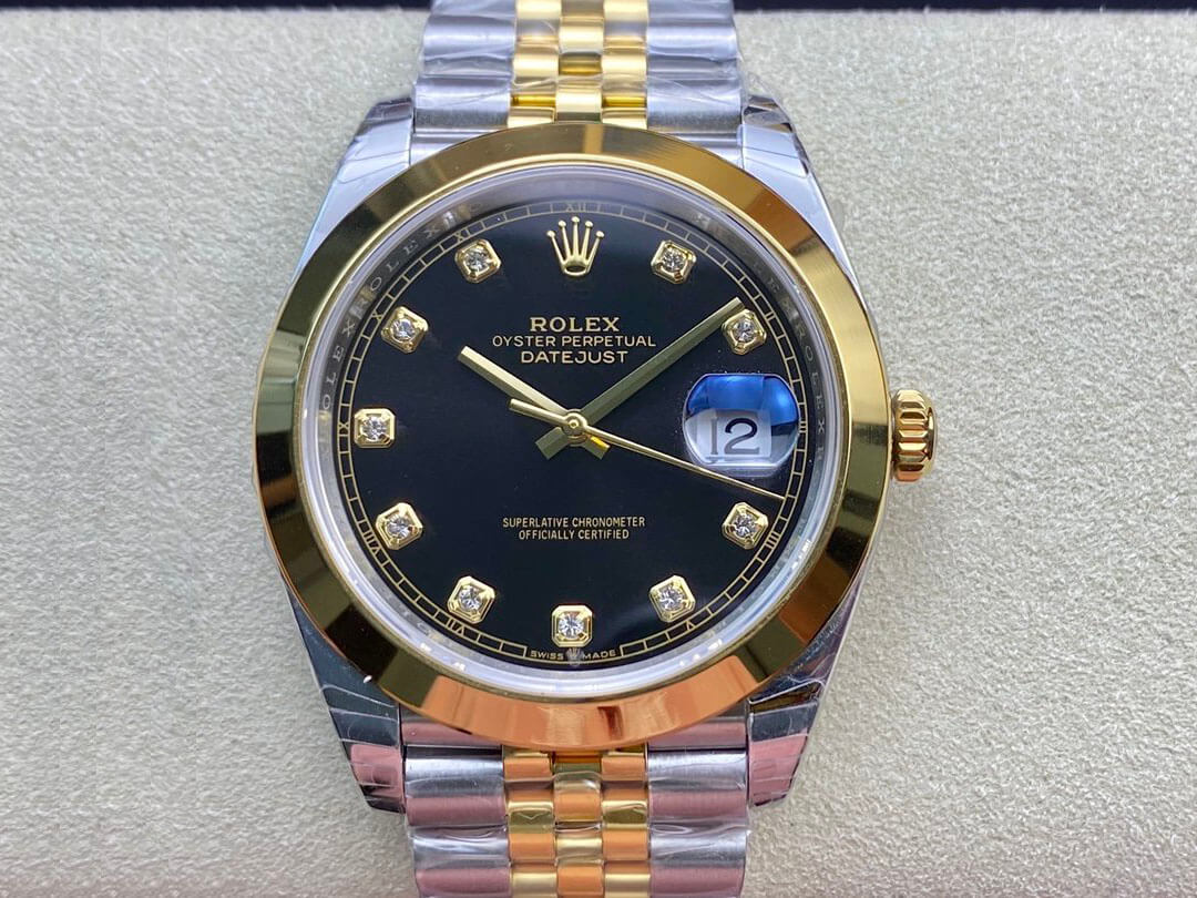 Replica Rolex Datejust M126303-0006 1:1 Best Edition Black Dial - DEEPREPS