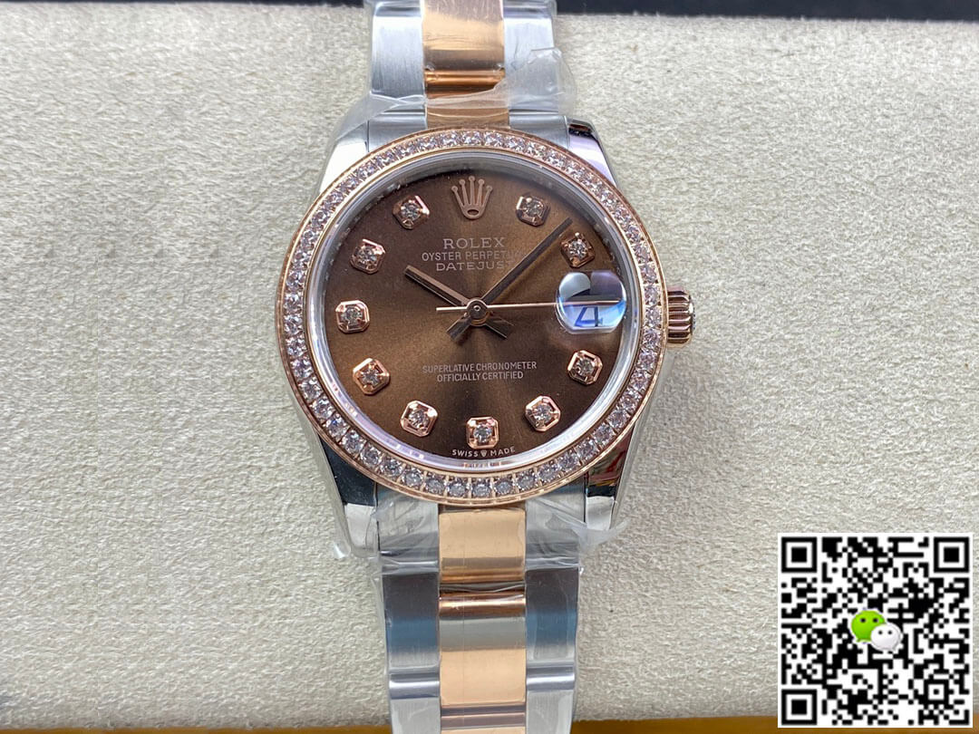 Replica Rolex Datejust M278381RBR-0027 31MM 1:1 Best Edition Brown Dial - DEEPREPS