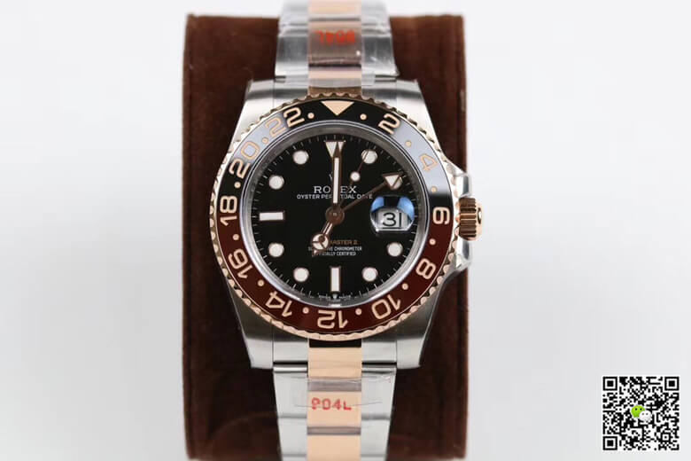 Replica Rolex GMT Master II M126711CHNR-0002 1:1 Best Edition Rose Gold - DEEPREPS