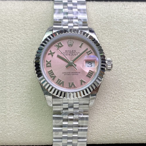 Replica Rolex Datejust M279174-0017 28MM 1:1 Best Edition EW Factory Pink Dial - DEEPREPS