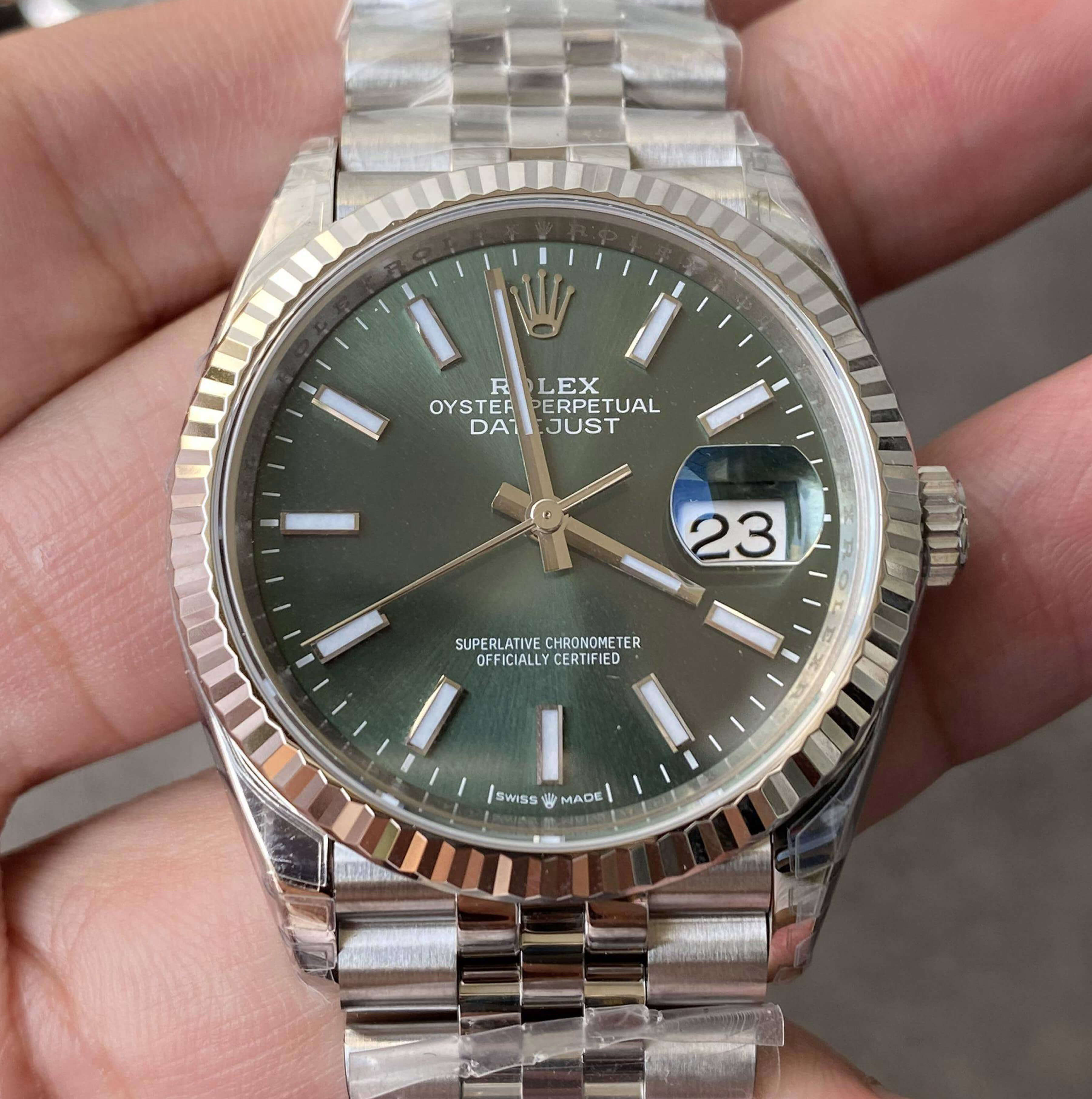 Replica Rolex Datejust M126234-0051 36MM 1:1 Best Edition Steel Strap - DEEPREPS