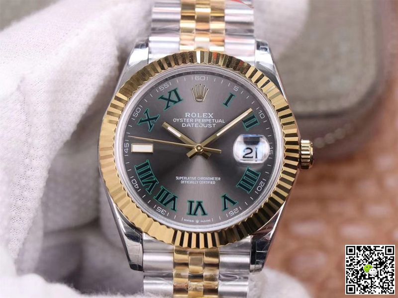 Replica Rolex Datejust M126333-0020 1:1 Best Edition Gray Dial Swiss ETA3235 - DEEPREPS
