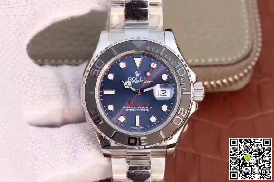Replica Rolex Yacht-Master 116622LN 1:1 Best Edition Blue Dial - DEEPREPS