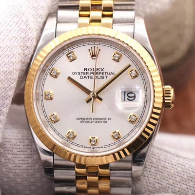Replica Rolex Datejust 126233 1:1 Best Edition White Dial Swiss ETA3235 - DEEPREPS
