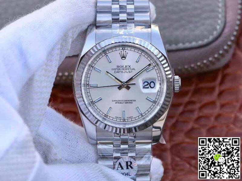 Rolex Dupe Datejust II 36 126334 1:1 Best Edition Swiss ETA3135 Rhodium Dial - DEEPREPS