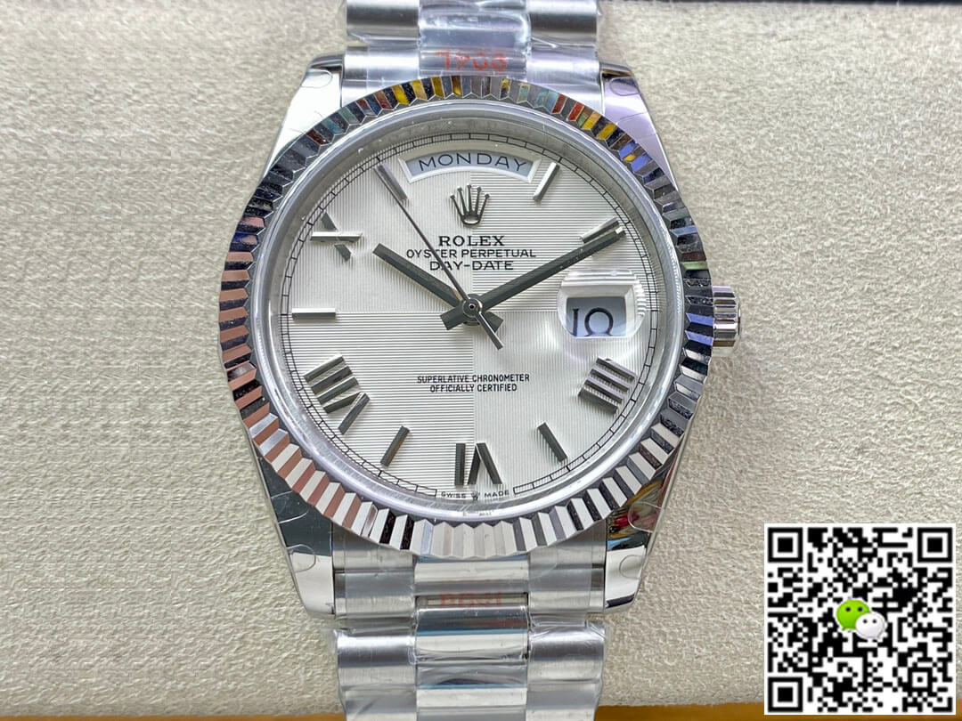 Replica Rolex Day Date 228239-83419 1:1 Best Edition Stainless Steel - DEEPREPS