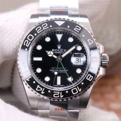 Replica Rolex GMT Master II 116710LN-78200 1:1 Best Edition V11 Black Dial Swiss ETA3186 - DEEPREPS