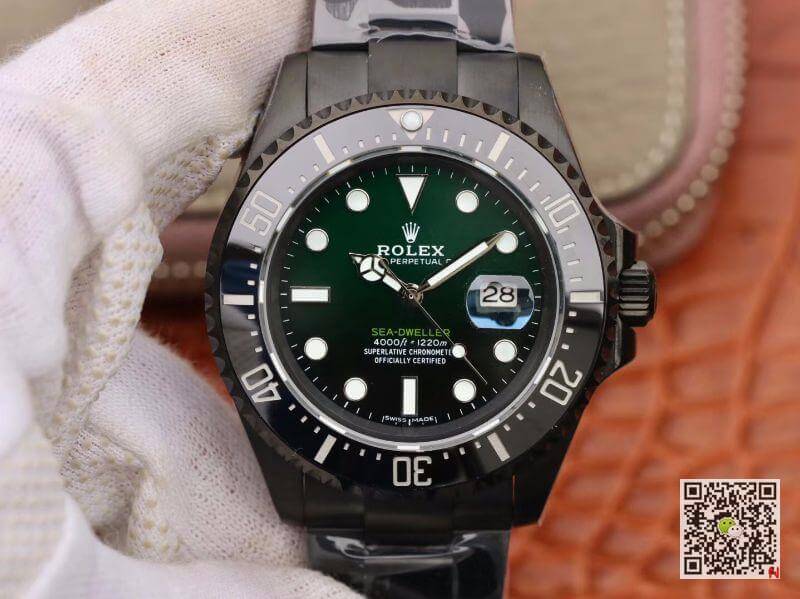 Replica Rolex Sea-Dweller Deepsea 11666001 1:1 V2 Best Edition Swiss ETA2836 Superlumed dial - DEEPREPS